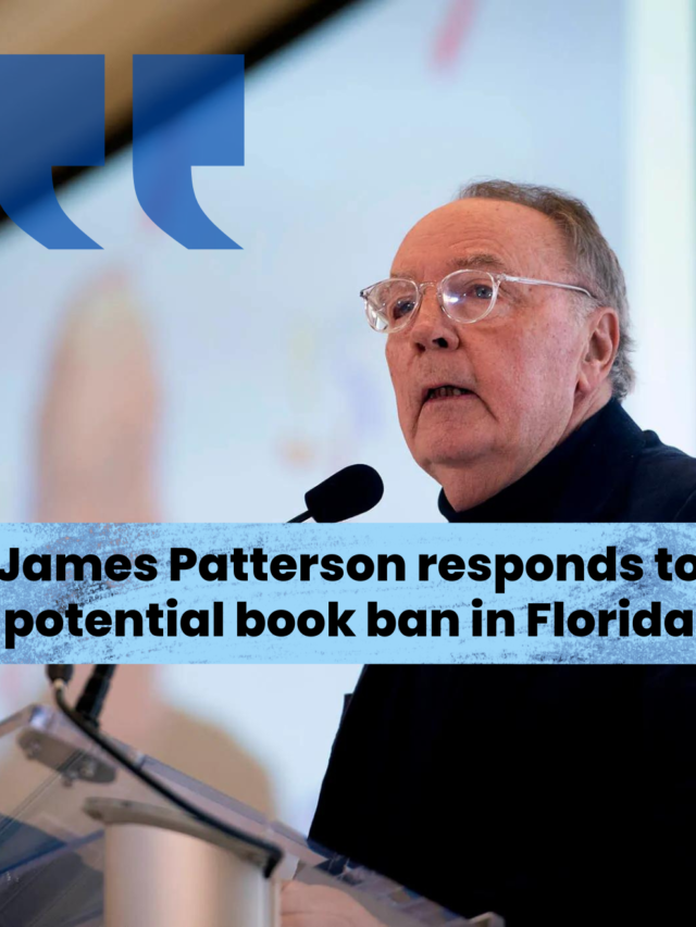 James Patterson responds to potential book ban in Florida